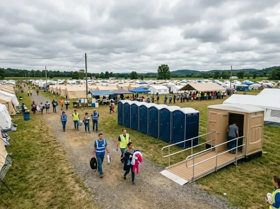 disaster-relief-camp-restrooms-010 — frequently asked questions, Dumpster & Portable Bathrooms Rental in Coaling, AL